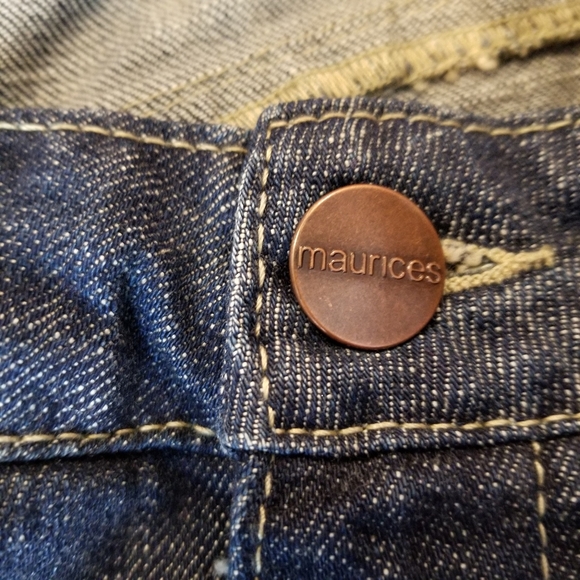 MAURICES Ashlyn Boot Distressed Med Wash Jeans - Picture 8 of 11